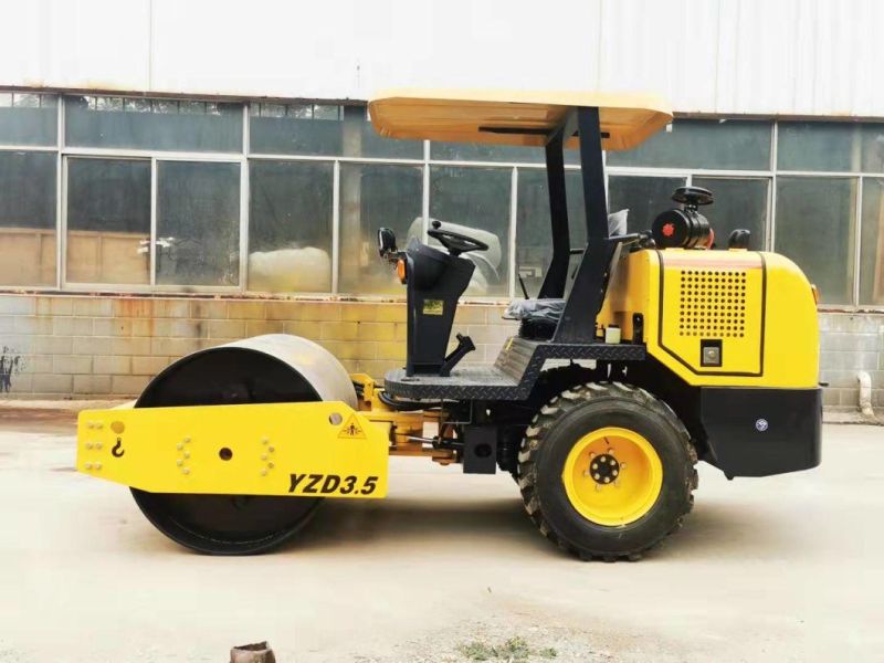 3.5 T Single Drum Roller Road Machinery