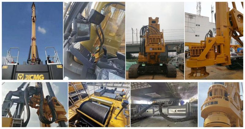 Building Construction Hydraulic Power Rotary Pile Drilling Machine