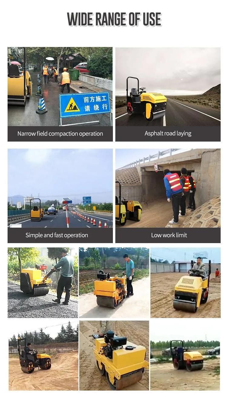 Mini Vibratory Roller/Construction Machine Road Roller