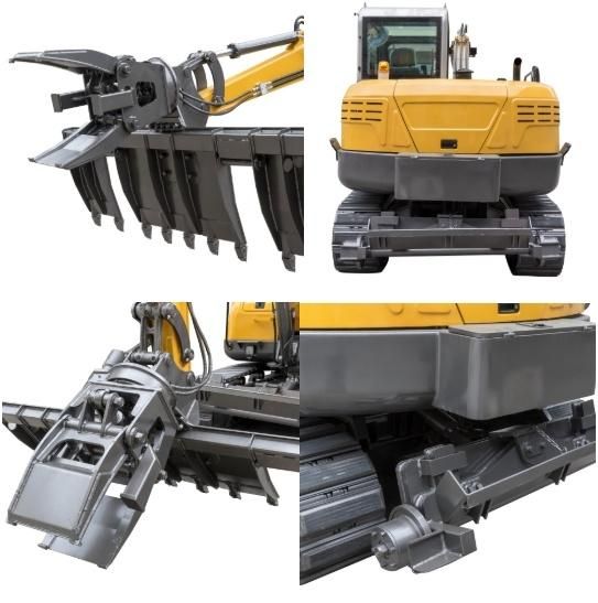 Jinggong Railway Sleeper Changer Crawler Excavator for Sale