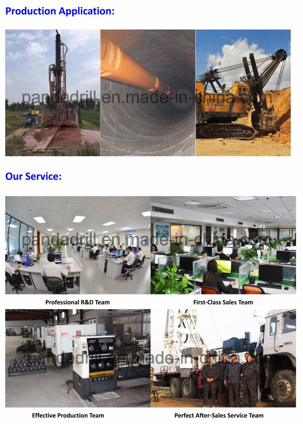 Non Core PDC Diamond Rock Drill Bit PDC Bit for Water Wells Threaded Nozzle for PDC Drill Bit