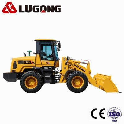Hot Sale Lugong CE Approved Arculated Durable Mini Front End Small Wheel Loader LG939