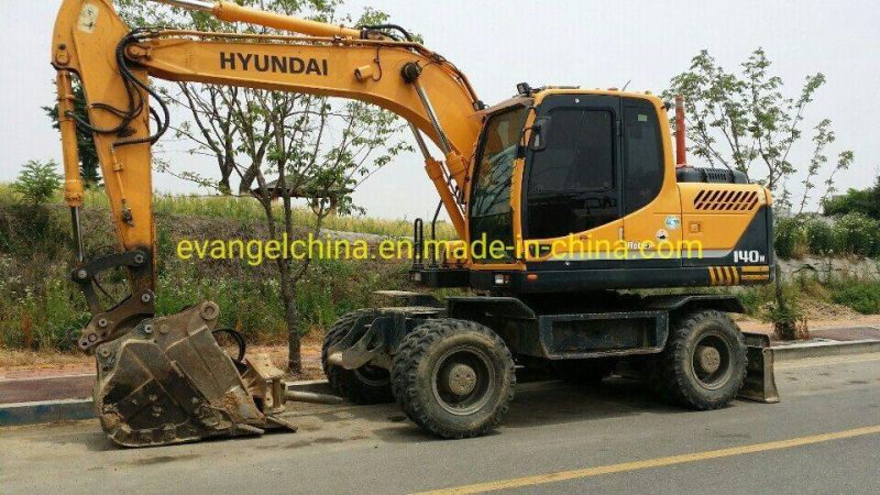 Hyundai 15tonnes Wheeled Excavator R150wvs for Sale