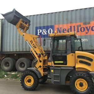 1200kg Rate Load Wheel Loader Zl12f with Ce Rops&Fops Cabin