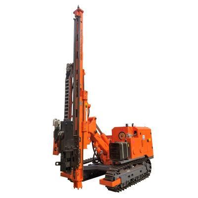 Hydraulic Solar Pile Drivers Machine with Ramming Hammer
