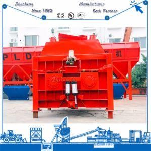 Ce Certified Mini Mixer Double Horizontal Shafts Mobile Auto Concrete Mixer Js1500