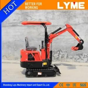 Factory Supply 1 Ton Mini Excavator with Euro V Engine