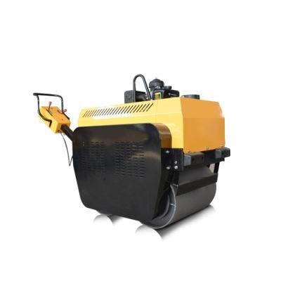 Intelligent Control Walk Behind Double Drum Roller Vibrating Roller Manual Road Roller