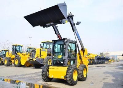 Snow Removal Equipments Xc760K Chinese Wheel Track Skid Steer Loader