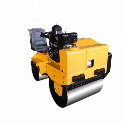 800kg Mini Double Drum Vibratory Road Roller for Road Construction