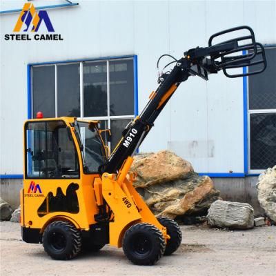 2000kg Farming Machinery Bale Grapple Telescopic Wheel Loader M920