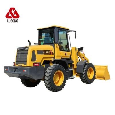Lugong Wheel Front Wheel Loader with Bucket