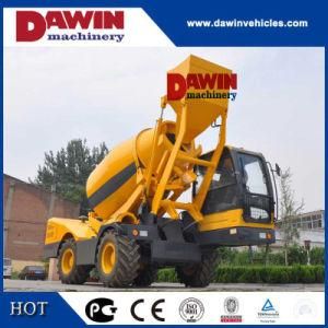 Auto Self Loading Concrete Mixer Truck with PLC Weighing System