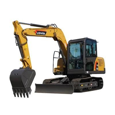 Mini Excavator Hydraulic Mechanical Digger for Subway Construction