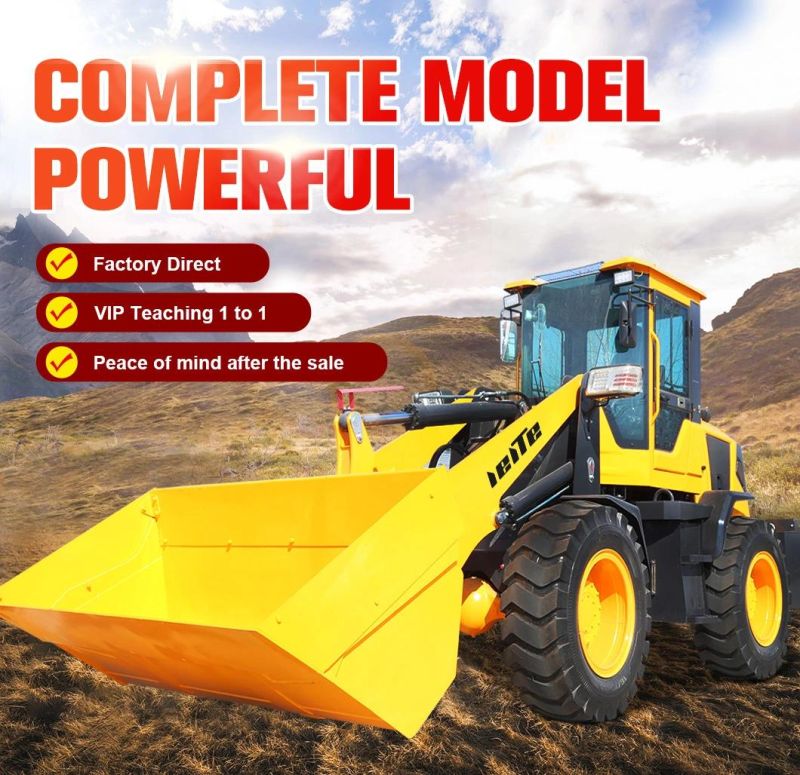 Telescopic Boom Mini Loader 1.5 Ton Telescopic Wheel Loader for Sale