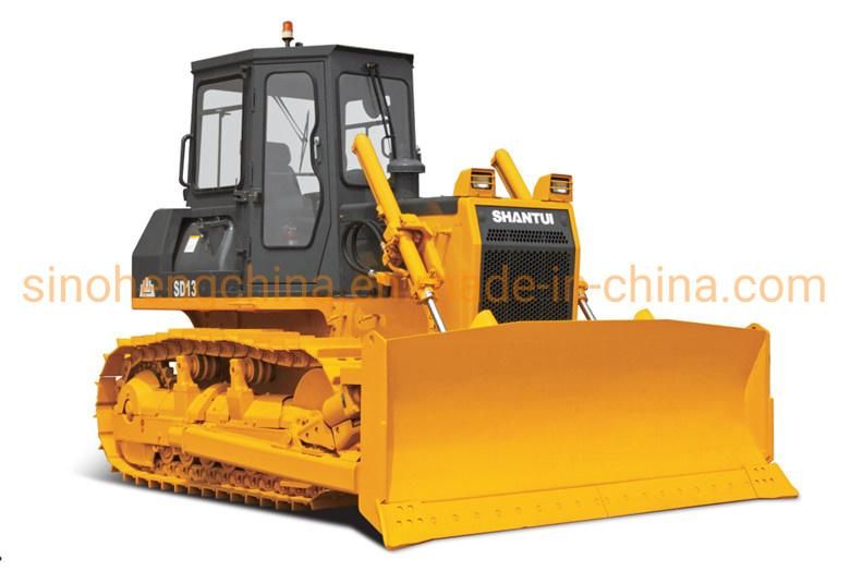 Road Construction Machinery Shantui Compact Bulldozers 130HP SD13