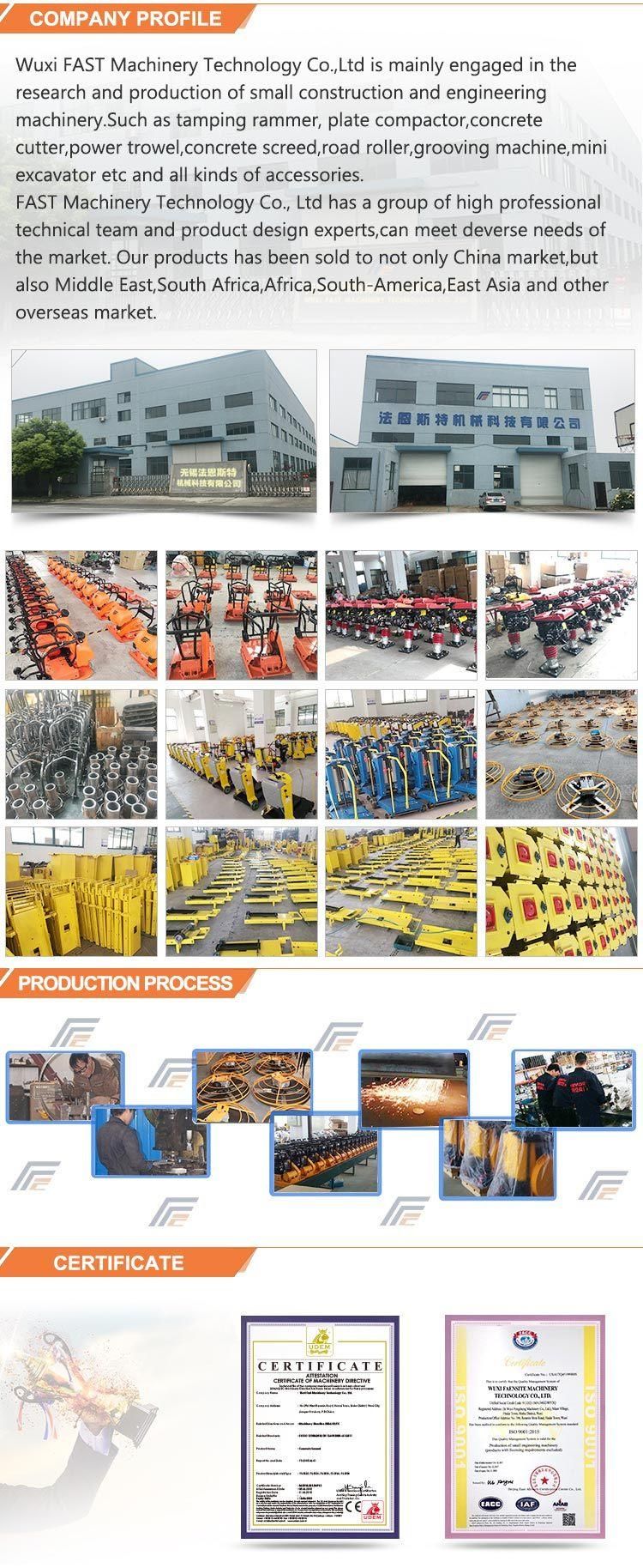 R90t Cast Iron Road Construction Earthmovingmachinery Vibrating Gasoline Engine Plate Compactor