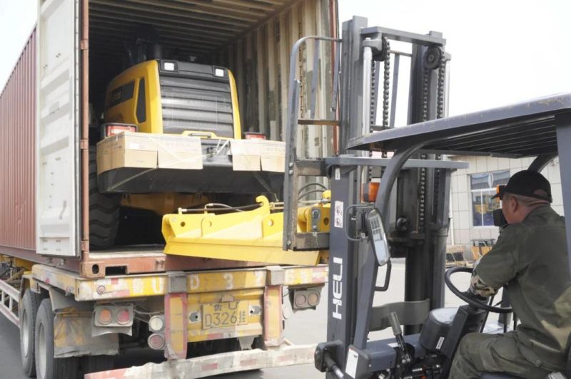 LG938 Construction Machinery 4 Wheel Drive Loader with Steering Pump