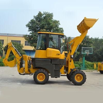 High Quality Backhoe Loader with Hammer Backhoe Excavator for Agricultural