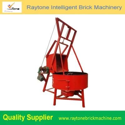 Jq350 Concrete Pan Mixer Machine for Small Business