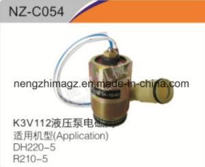 K3V112 Hydraulic Pump Solenoid Dh220-5 R210-5 for Excavator Parts Good Quality
