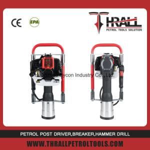 Thrall Max 100mm diameter pile driver mini excavator