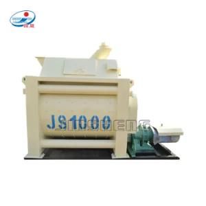 Advanced Electric Control with Large Capicity Js1000 Concrete Mixer