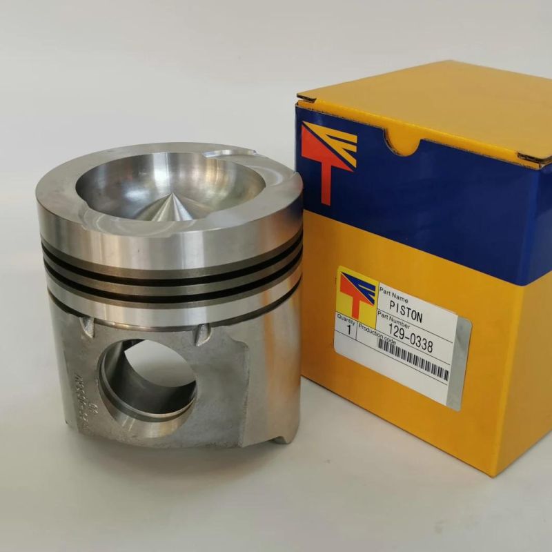 High-Performance Diesel Engine Engineering Machinery Parts Piston 139-0338 for Wheel Loader 966f 966g Construction Bulldozer D6d D6g Engine 3306 3304