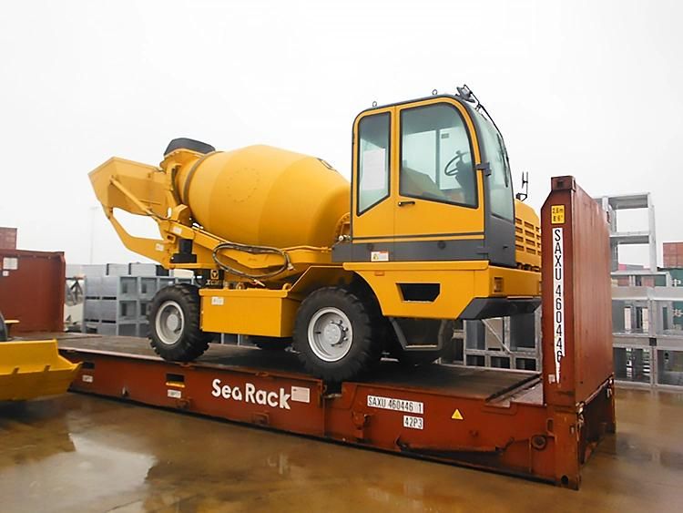 XCMG Slm4 Mini 4 Cubic Capacity Self Loading Concrete Mixer Trucks for Sale