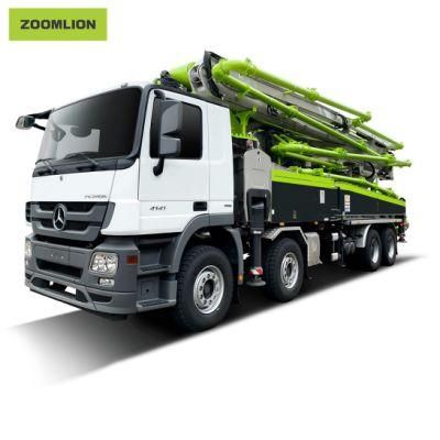 Zoomlion Official Manufacturer Truck Mounted Concrete Pump 49X-6rz with Four-Alex
