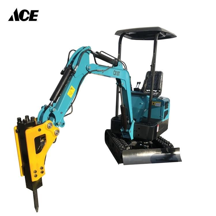 High Quality Engineering Machinery 1 Ton Mini Excavator Wholesaler