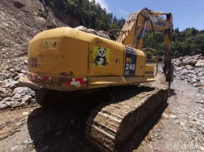 Used Mini Medium Backhoe Excavator Komatsu PC240LC-8m0 Construction Machine Second-Hand