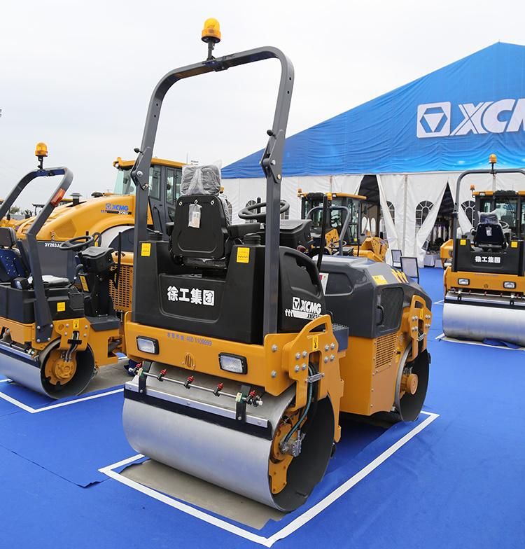 XCMG Official Manufacturer Road Compactor 6 Ton Xmr603 China New Hydraulic Manual Light Vibratory Road Roller Double Drum Compactor Price