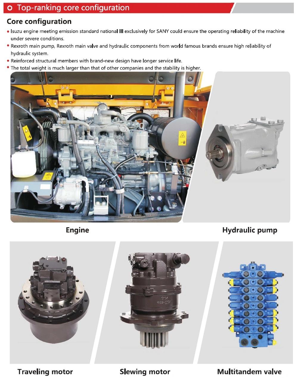Sany Sy55c Top 10 Excavator Manufacturers Sell China Hydraulic Excavator