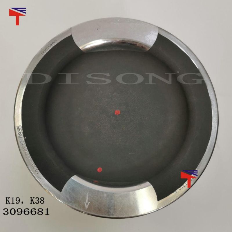High-Performance Diesel Engine Engineering Machinery Parts Piston 3096881 for Engine Parts K19 K38 Generator Set