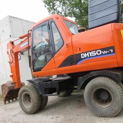 Cat Doosan 150W Excavator Wheel Type Excavator