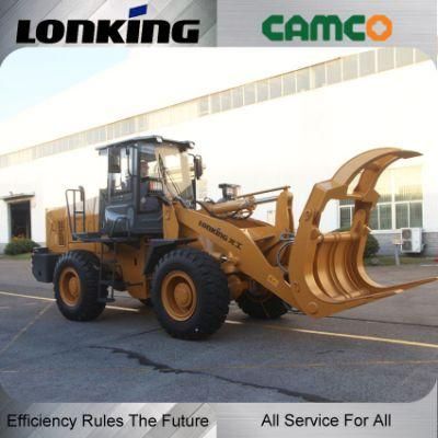 5 Ton 4 Wheel Drive Loader with Low Fuel Consumption