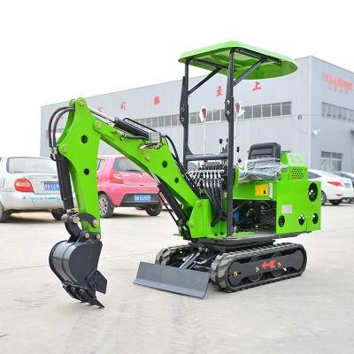 Household Crawler Hydraulic Excavator Micro Small Digger 1 Ton 2 Ton Mini Excavator Cheap Price Meet CE/EPA/Euro 5