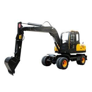 China Factory Directly 6.5 Ton Wheel Excavator