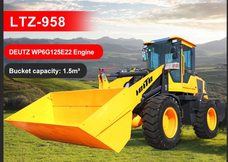 China Factory Hot Selling Mini Wheel Loader 0.43 Cbm with Best Service in Cheap Price Multifunctional Hydraulic Pressure Loader for Sale