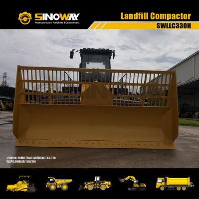 Swllc330h Heavy Duty Soil Compactors 32ton Waste Compactors