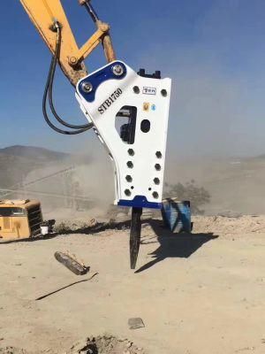 Side Type Jacket Hydraulic Rock Breaker Martillos Hidr&aacute; Ulicos for Mining Qurry