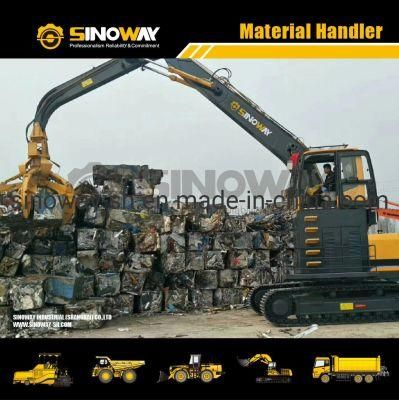 26ton Dual Power Tracked Material Handler Equipment for Steel Plant and Power Plant