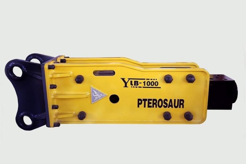 YLB1000 Top Type Excavator Hydraulic Rock Breaker Hammer with Chisel