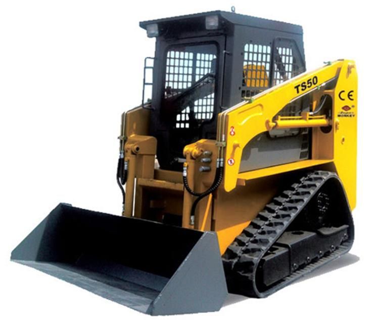 Luyue 0.7 Ton-1.2 Ton Mini Crawler Skid Steer Loader for Sale