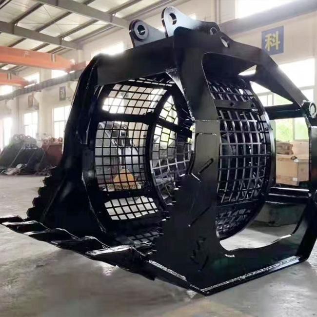 Trapezoid Excavator Concrete Screening Bucket for Sale