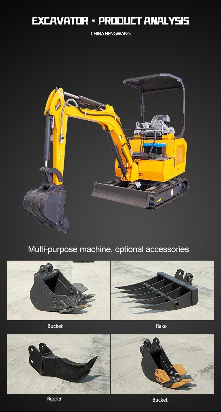 Import Mini Excavator From China Excavator with Sunroof