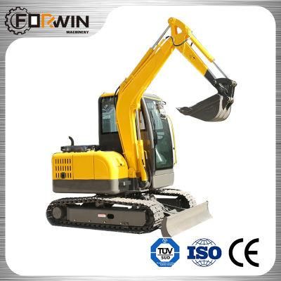 2650kg/Changchai Engine Micro Small Hydraulic Crawler Forwin Mini Excavator with Rubber Track