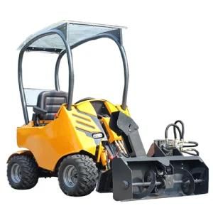 Garden Machine Electric Mini Skid Steer Loader Wheel with Attachment with CE