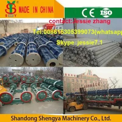 Concrete Pole Making Machine Spun Pile Steel Mould Electric Pole Mould in Myanmar Philippines Ethiopia Bangladesh
